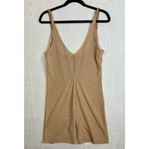 Skims Sheer Adjustable Tank Thigh Bodysuit Size XL Shapewear